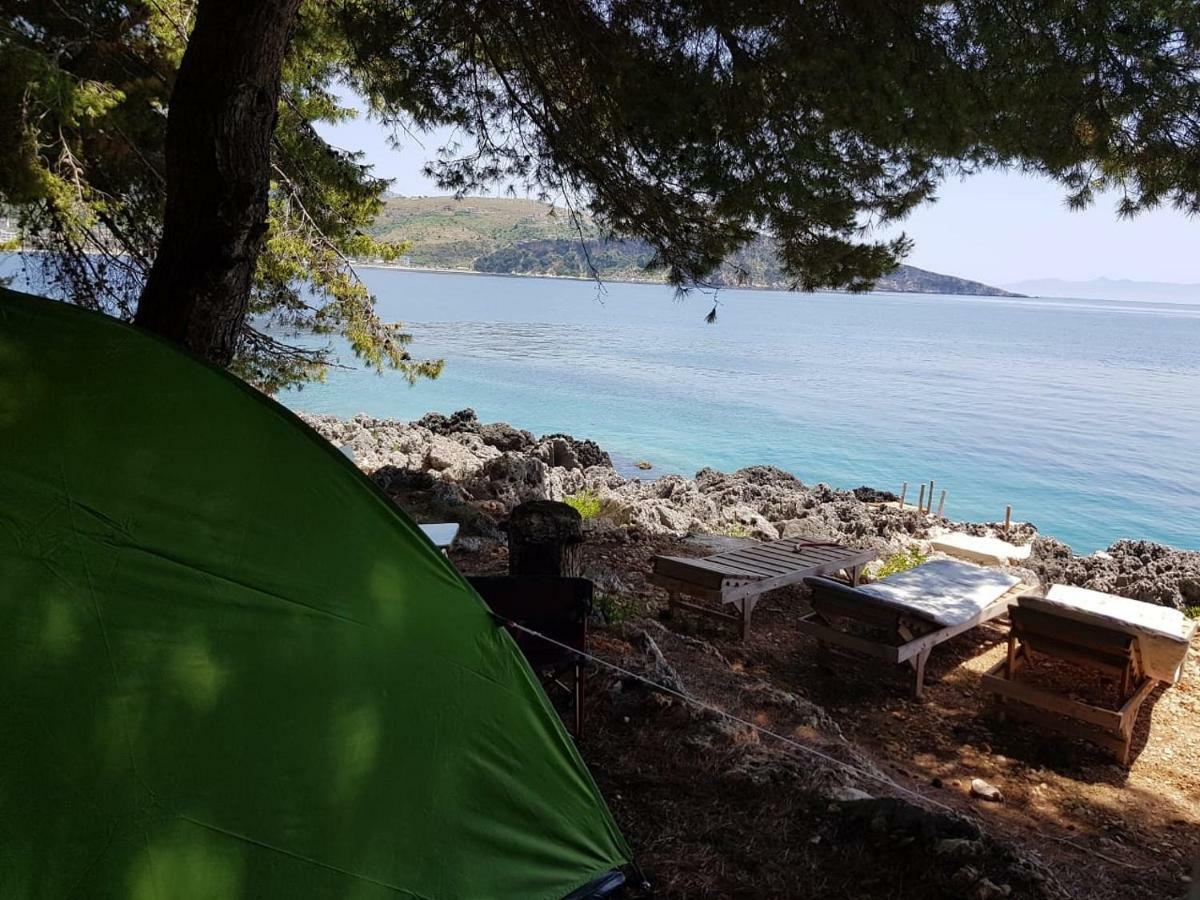 The Sea Cave Camping Himare Exterior photo