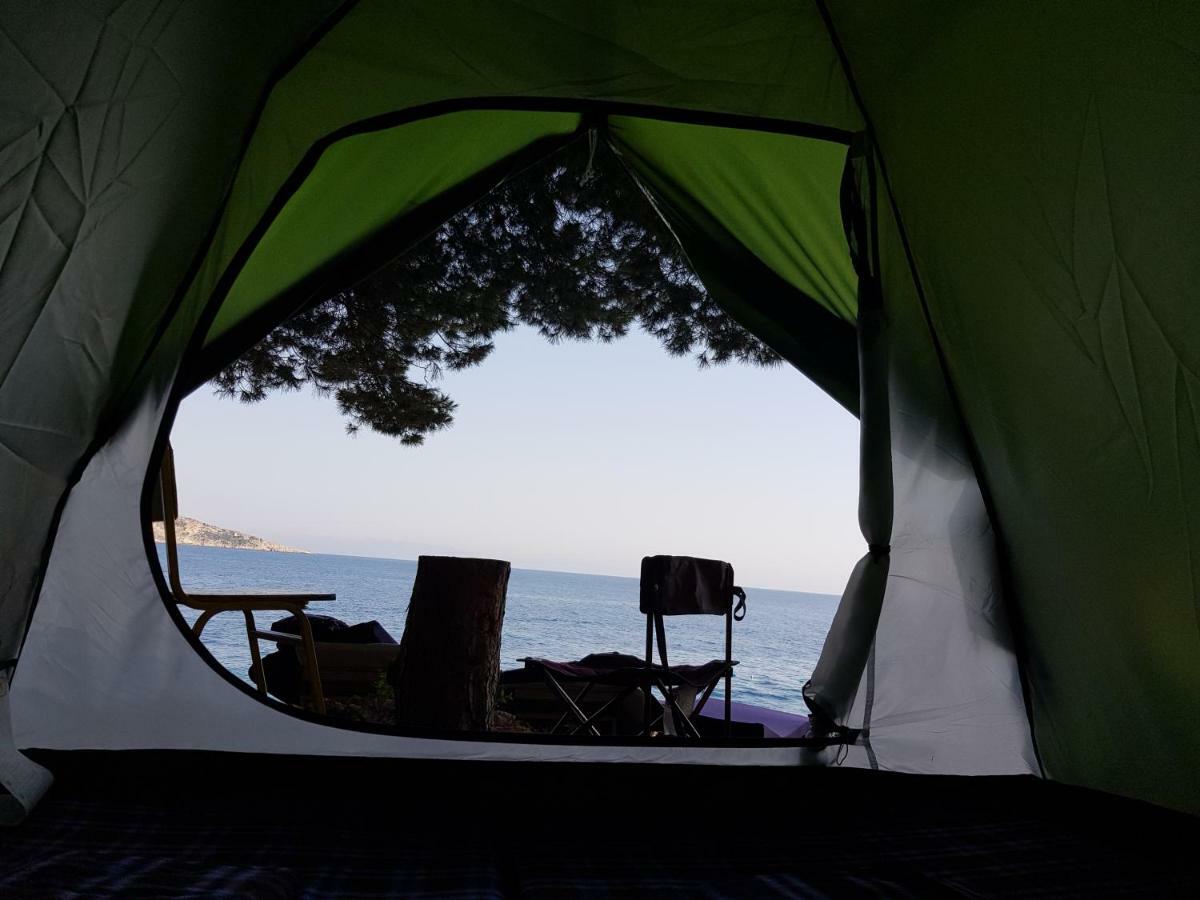 The Sea Cave Camping Himare Exterior photo